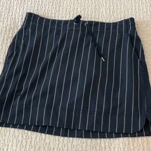 Athleta Skort with pinstripes